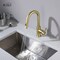 Kibi Circular Single Handle Pull Down Kitchen & Bar Sink Faucet KKF2011BG - alternate 7